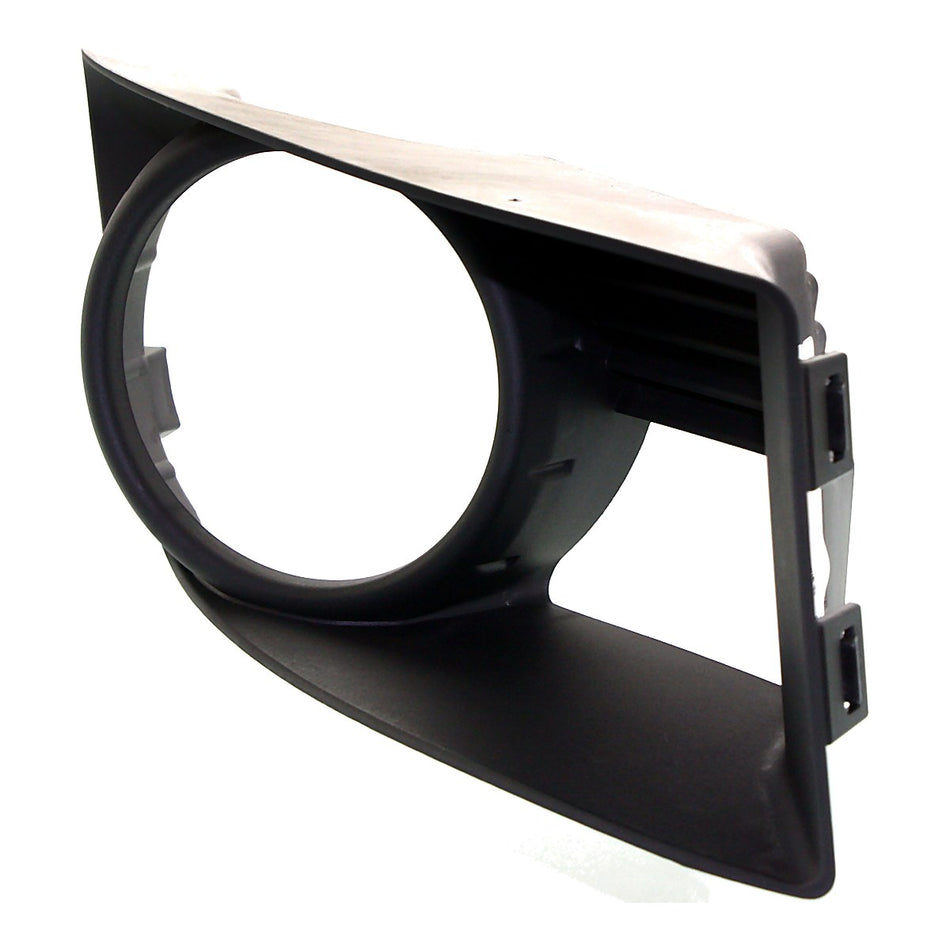 2007-2010 Dodge Caliber Fog Light Bezel Front Passenger Side Matte-Black – Side View (CH1039116)