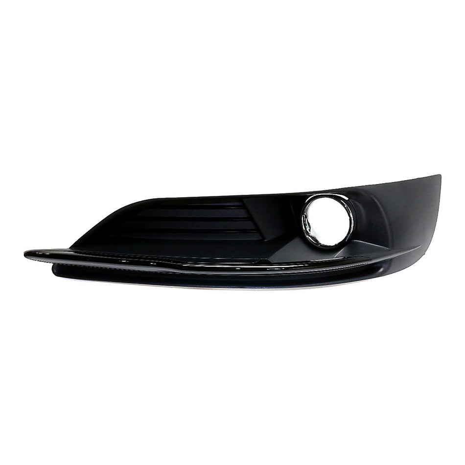 2011-2014 Chrysler 200_Convertible Fog Light Bezel Front Passenger Side With Black Moulding – Front View (CH1039124)