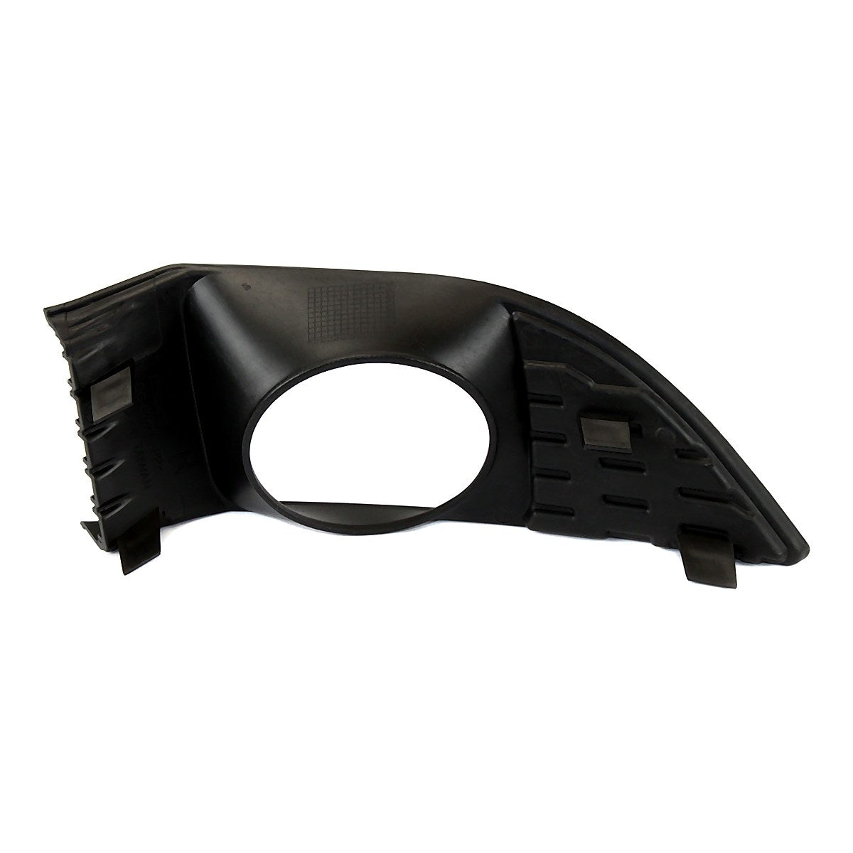 2011-2014 Dodge Charger Fog Light Bezel Front Passenger Side With Adaptive Cruise Ctrl Matt-Black – Back View (CH1039132)