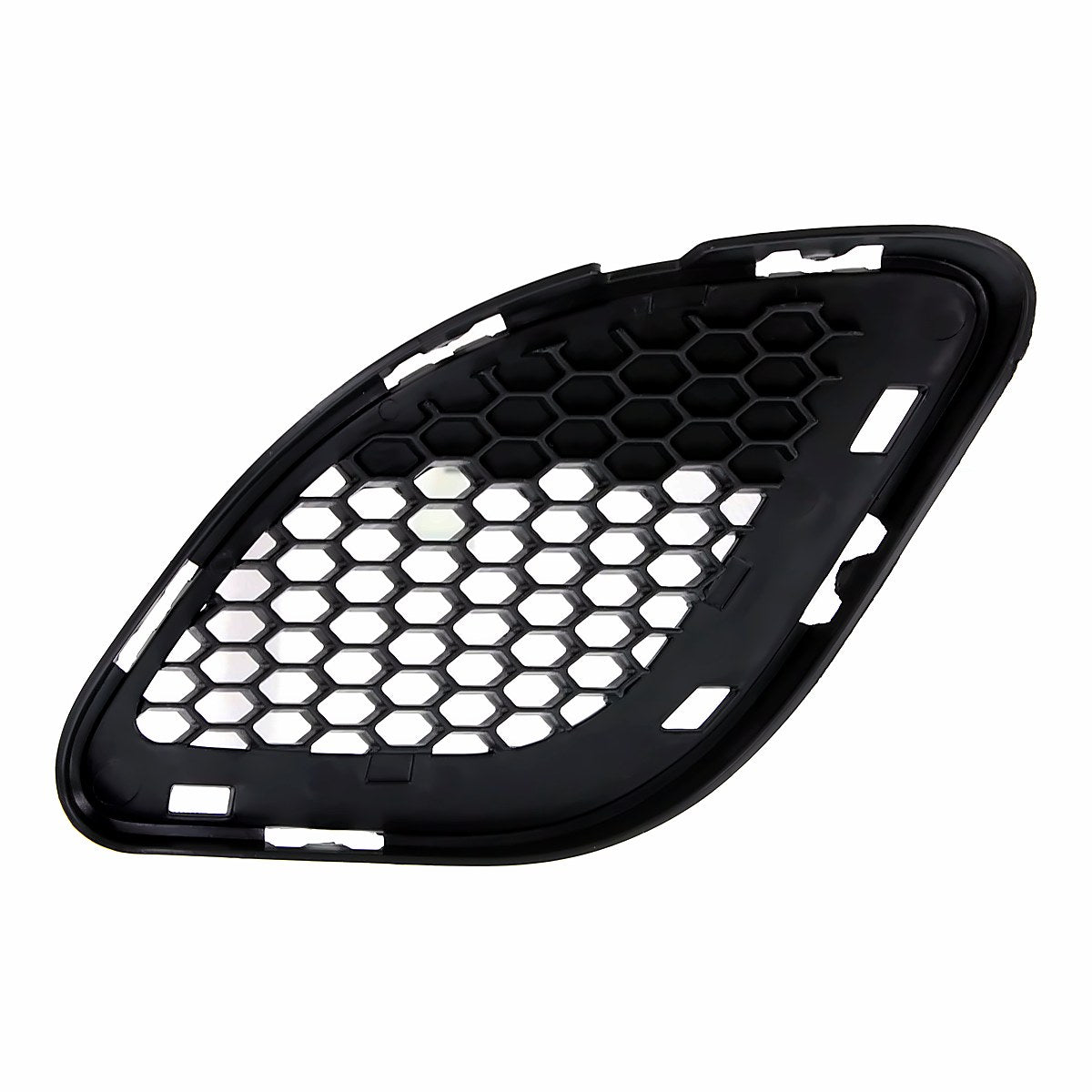 2012-2013 Jeep Grand_Cherokee Grille Lower Passenger Side Outer Matte-Black Srt-8 – Front View (CH1039136)
