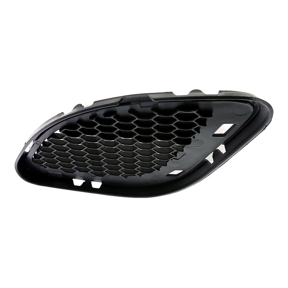 2012-2013 Jeep Grand_Cherokee Grille Lower Passenger Side Outer Matte-Black Srt-8 – Side View (CH1039136)