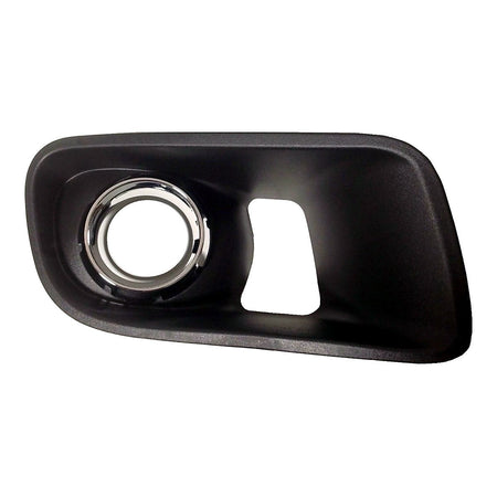 2012-2014 Dodge Charger Fog Light Bezel Front Passenger Side With Chrome Ring Srt-8 – Front View (CH1039153)