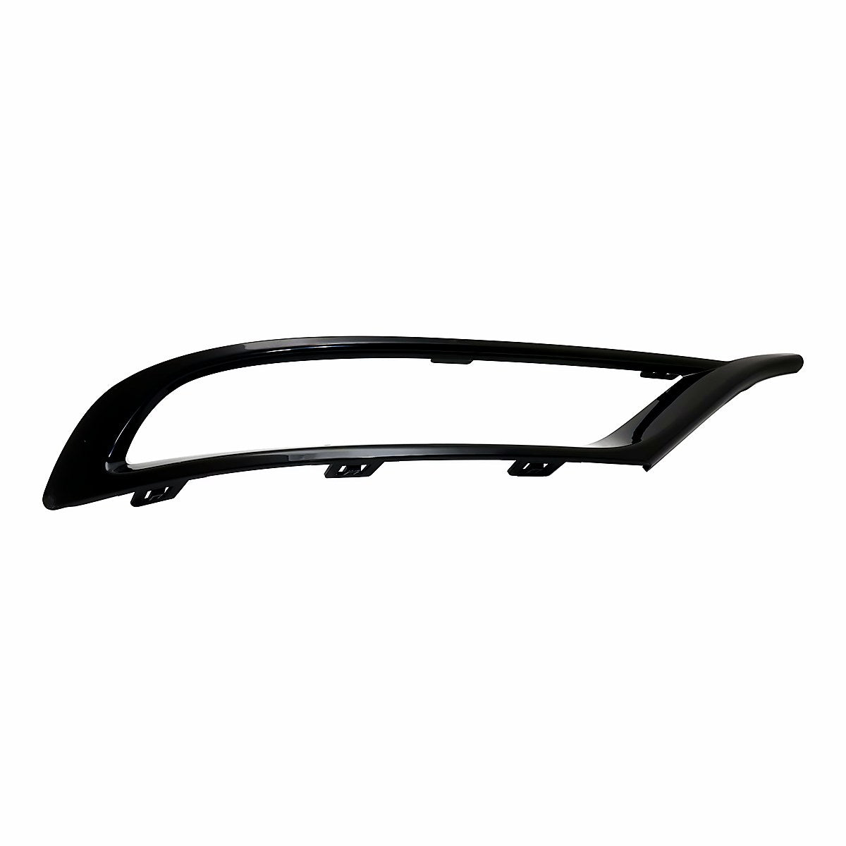 2015-2023 Chrysler 300 Fog Light Trim Front Passenger Side Gloss Black Frontontside/Chrome Rearside (Use With Ch1044125 Center Molding) – Front View (CH1039167)