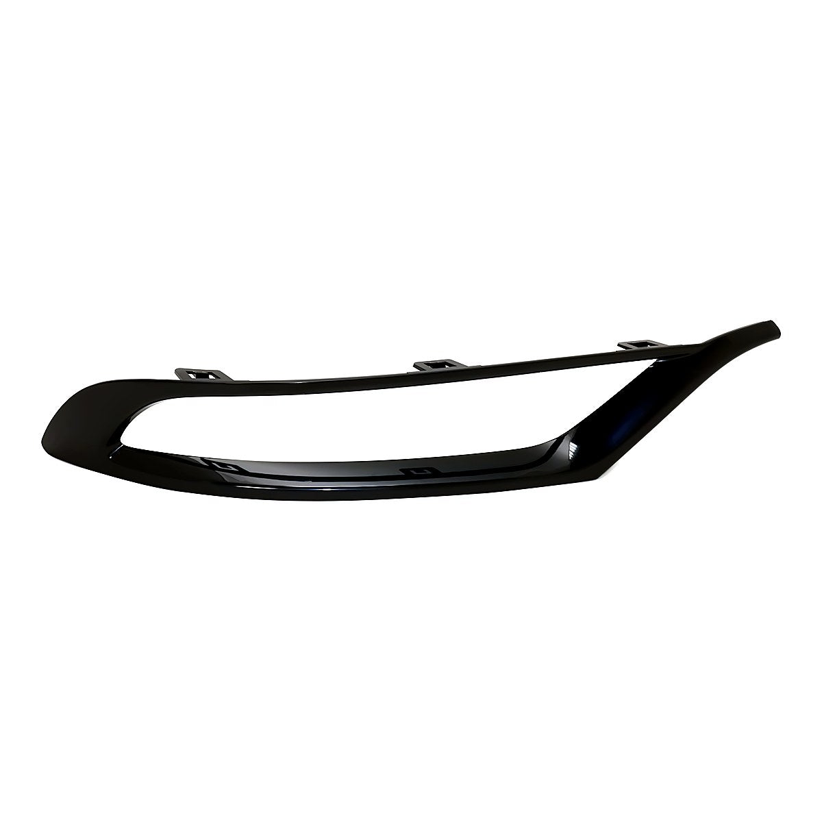 2015-2023 Chrysler 300 Fog Light Trim Front Passenger Side Gloss Black Frontontside/Chrome Rearside (Use With Ch1044125 Center Molding) – Back View (CH1039167)