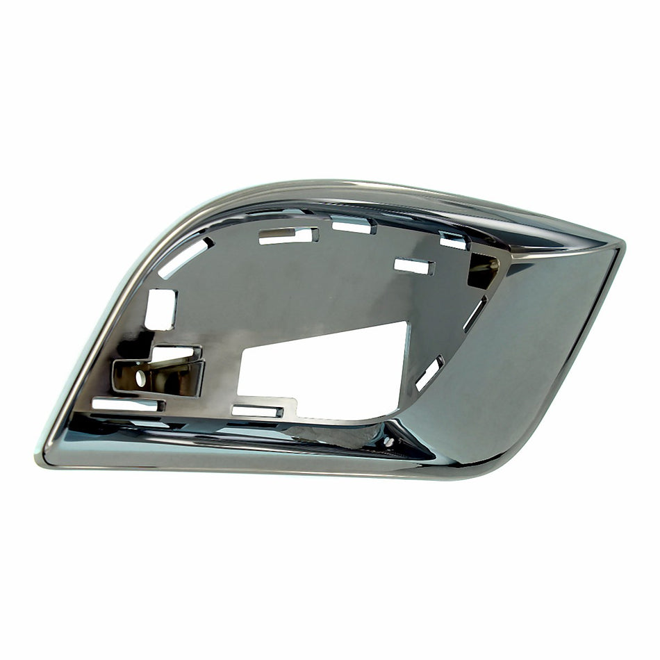 2017-2021 Jeep Grand_Cherokee Fog Light Bezel Front Passenger Side Chrome Summit Model – Front View (CH1039186)