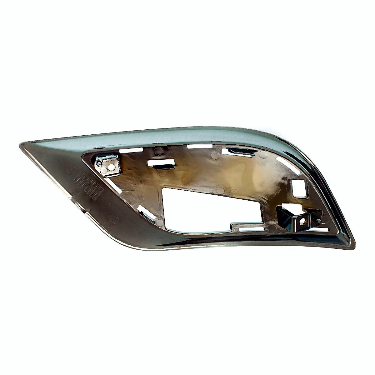 2017-2021 Jeep Grand_Cherokee Fog Light Bezel Front Passenger Side Chrome Summit Model – Back View (CH1039186)