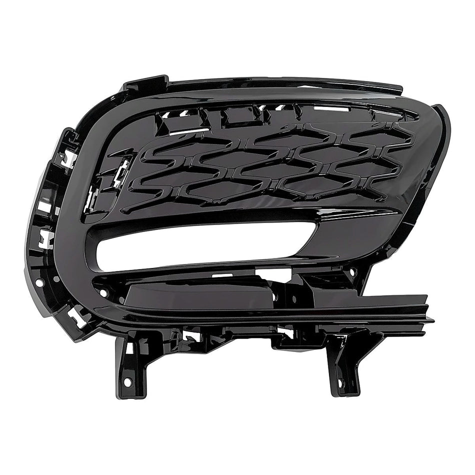 2021-2025 Chrysler Pacifica Grille Front Passenger Side Gloss Black Without Fog Light Bracket / Park Assist Sensor – Front View (CH1039216)