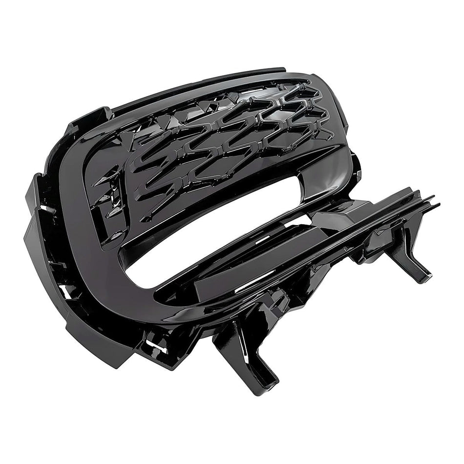 2021-2025 Chrysler Pacifica Grille Front Passenger Side Gloss Black Without Fog Light Bracket / Park Assist Sensor – Side View (CH1039216)