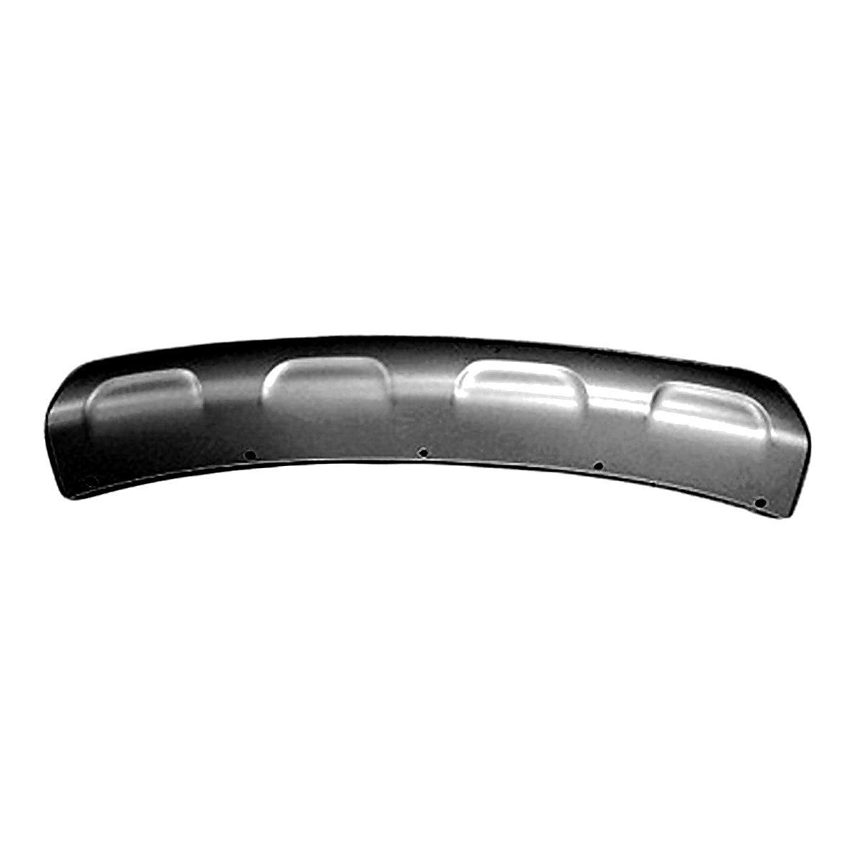 2011-2019 Dodge Journey Bumper Moulding Front Fwd Silver 2Piece Exclude Crossroad Model – CH1044108