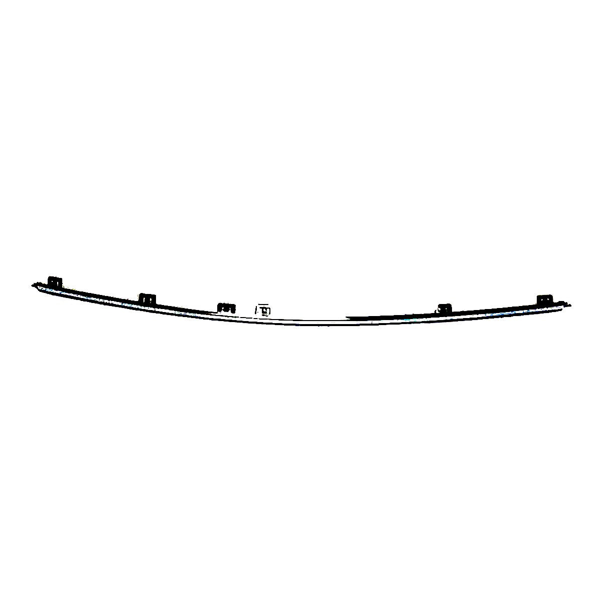 2015-2023 Chrysler 300 Bumper Moulding Front Center Chrome (Fit 2017-18 S Model Without App Pkg)_CH1044122-3
