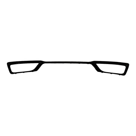 2015-2023 Chrysler 300 Bumper Moulding Front Center Primed Black 1-Pc Style_CH1044139-4