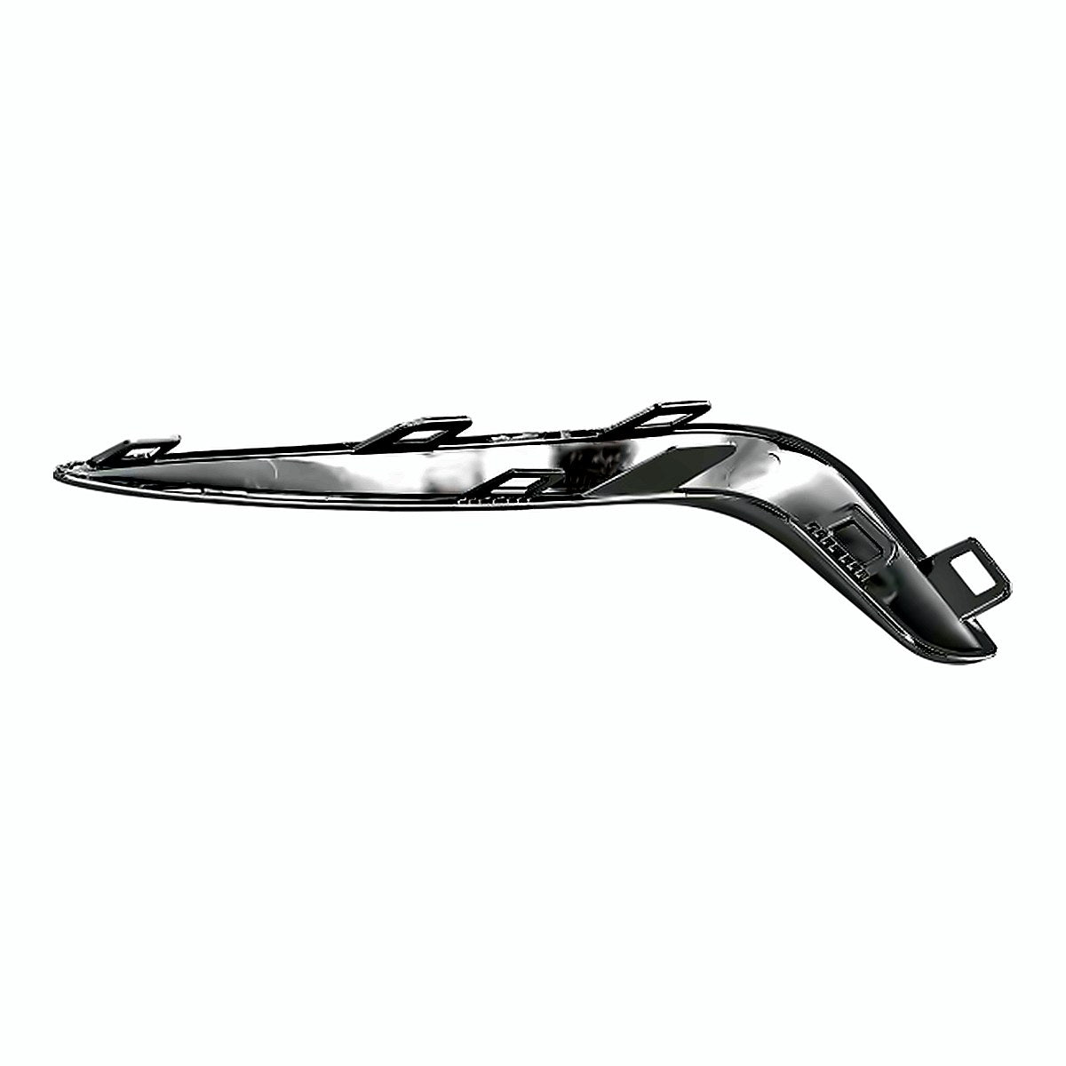 2021-2025 Chrysler Pacifica Fog Light Trim Front Passenger Side Platinum (Satin) – Back View (CH1047126)