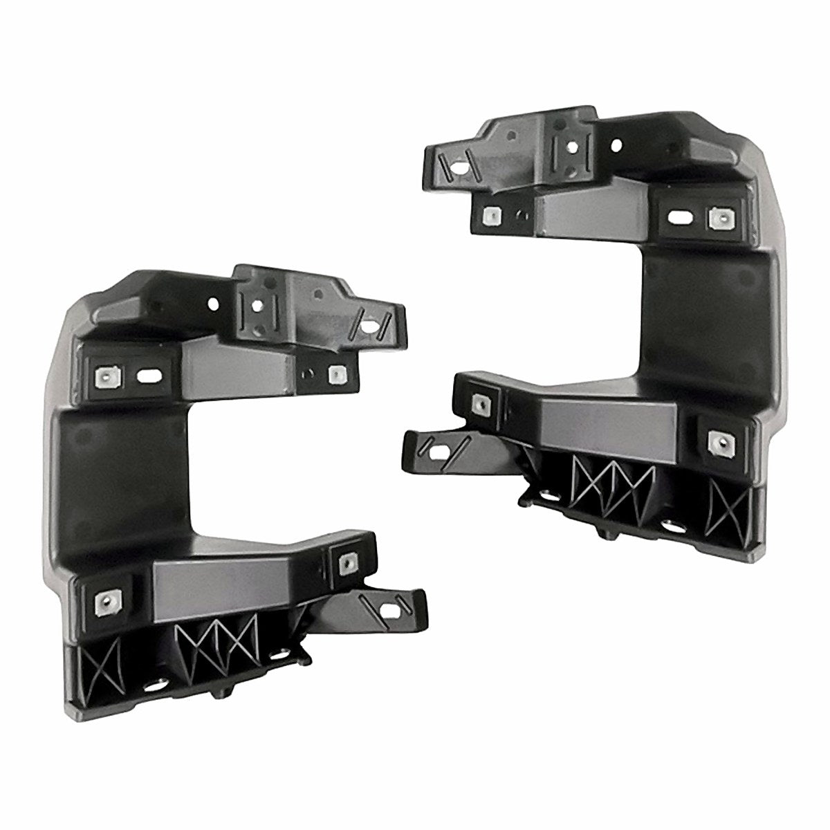 2019-2024 Ram 1500 Fog Light Brackets Driver Side/Passenger Side Use With Led Fogs Exclude Rebel/Trx Models – Front View (CH1061121)