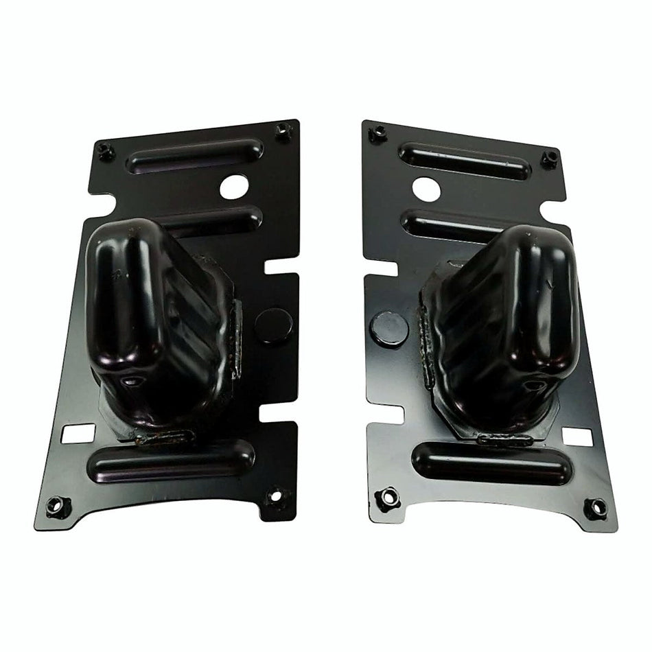 2019-2024 Ram 1500 Bumper Bracket Front Driver Side/Passenger Side Set Lower Support Exclude Rebel/ Trx Model Steel – CH1065104