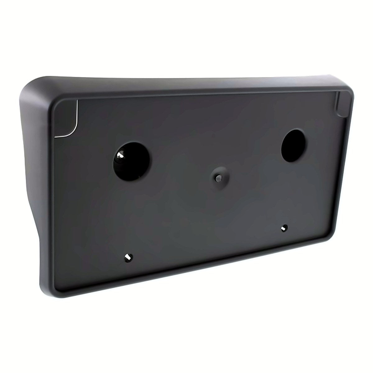 2013-2018 Ram 1500 License Plate Bracket Front Without Mounting Hardware Use With 1 Piece Steel Bumper Exclude Rebel/ Warlock – Angle View (CH1068127)