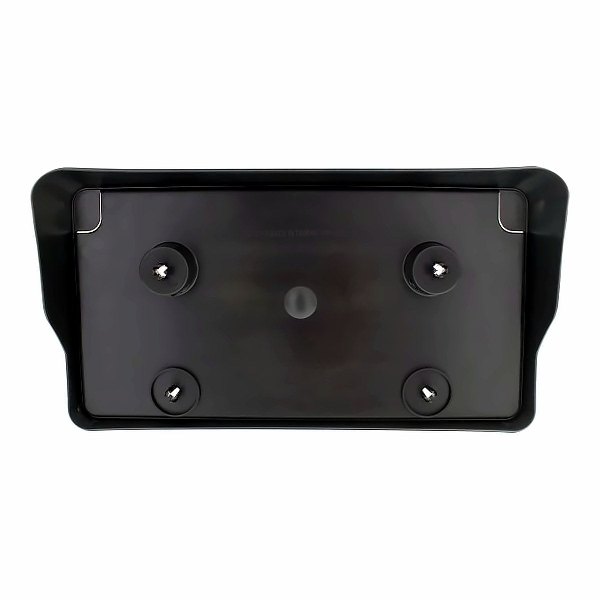 2013-2018 Ram 1500 License Plate Bracket Front Without Mounting Hardware Use With 1 Piece Steel Bumper Exclude Rebel/ Warlock – Back View (CH1068127)