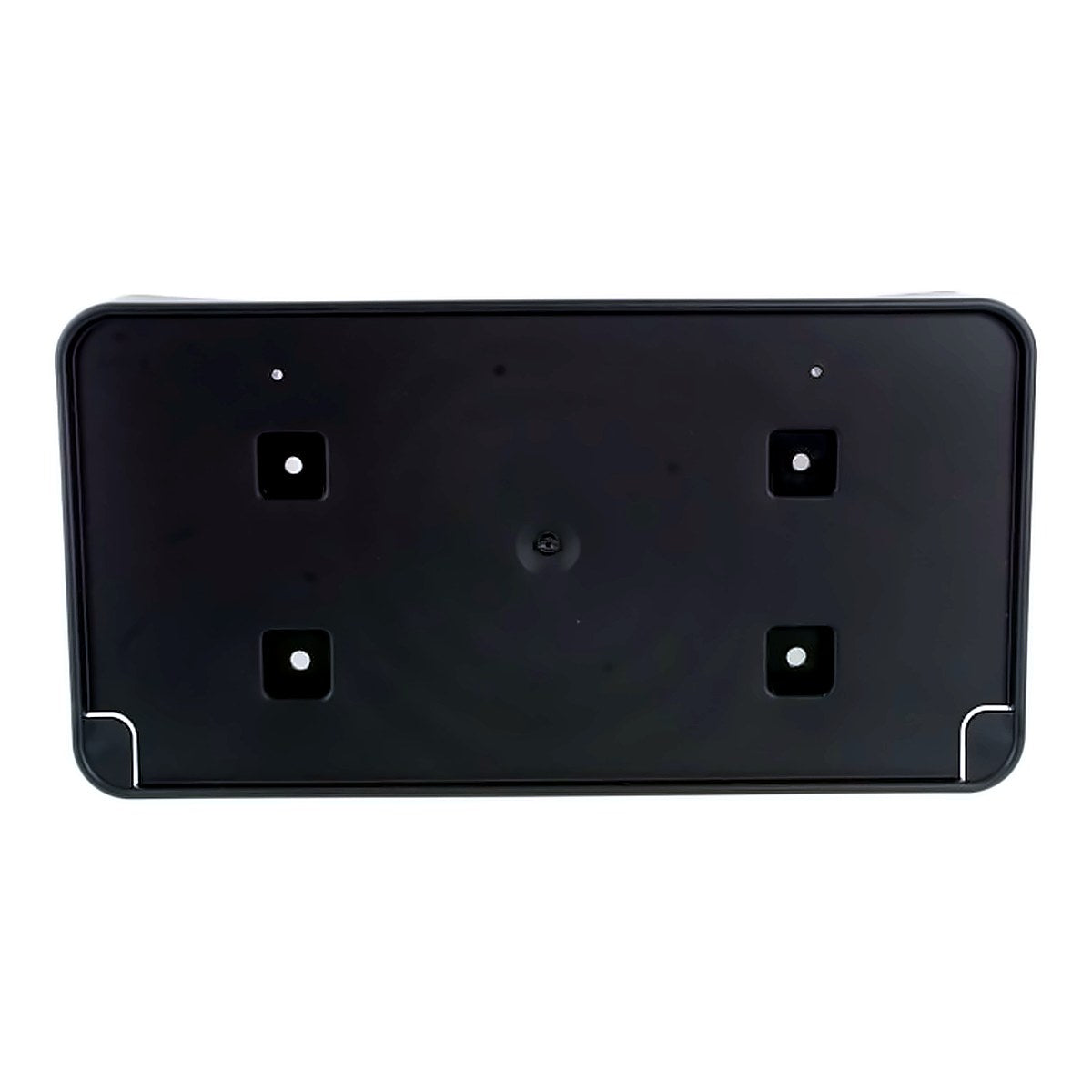 2015-2023 Dodge Charger License Plate Bracket Front For Modles With Hood Scoop Without Mounting Bracket Exclude 20-23 Widebody – Front View (CH1068133)