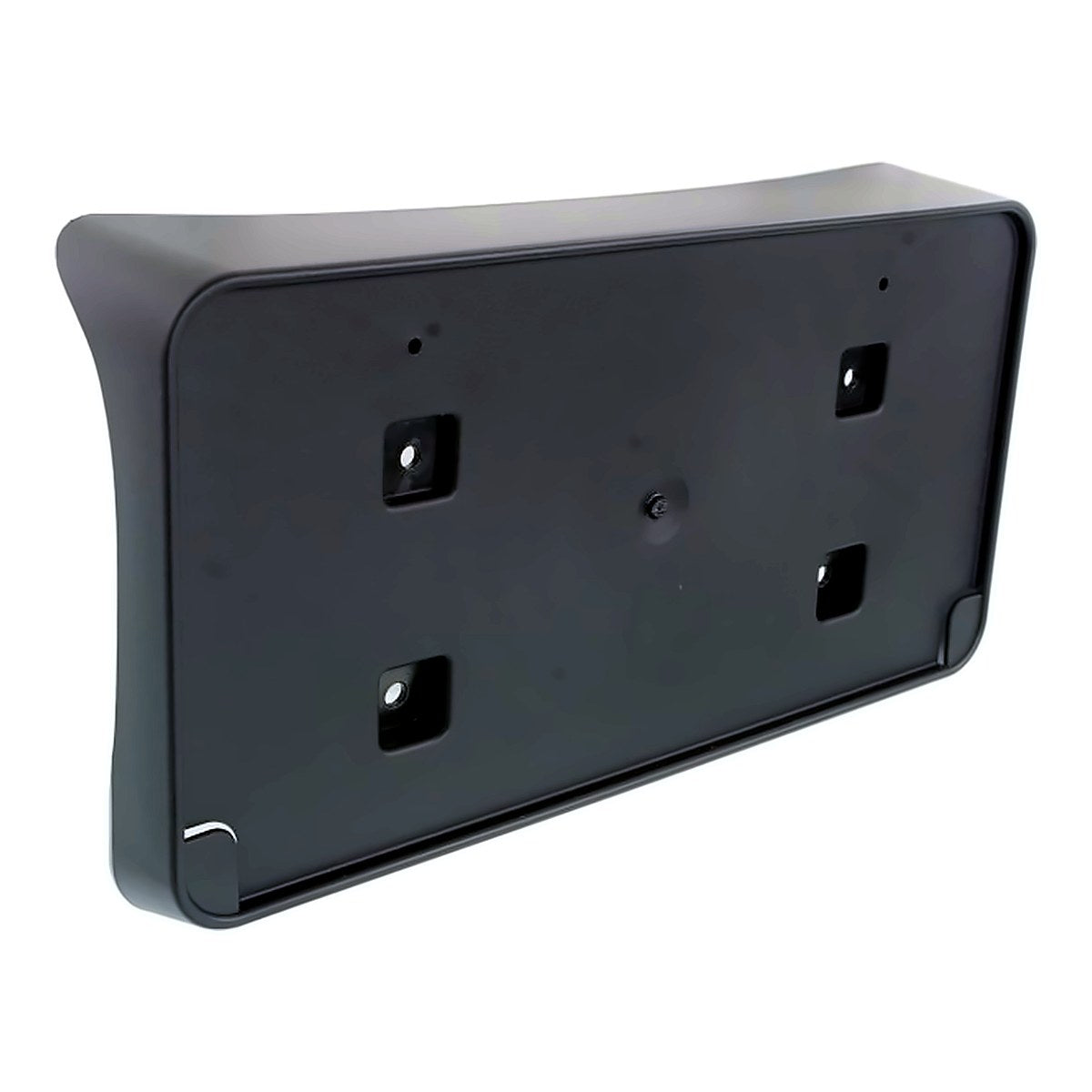 2015-2023 Dodge Charger License Plate Bracket Front For Modles With Hood Scoop Without Mounting Bracket Exclude 20-23 Widebody – Angle View (CH1068133)