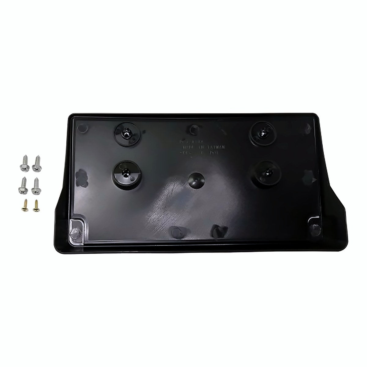 2019-2024 Ram 1500 License Plate Bracket Front With Mounting Hardware Exclude Rebel/ Trx Model – Back View (CH1068151)
