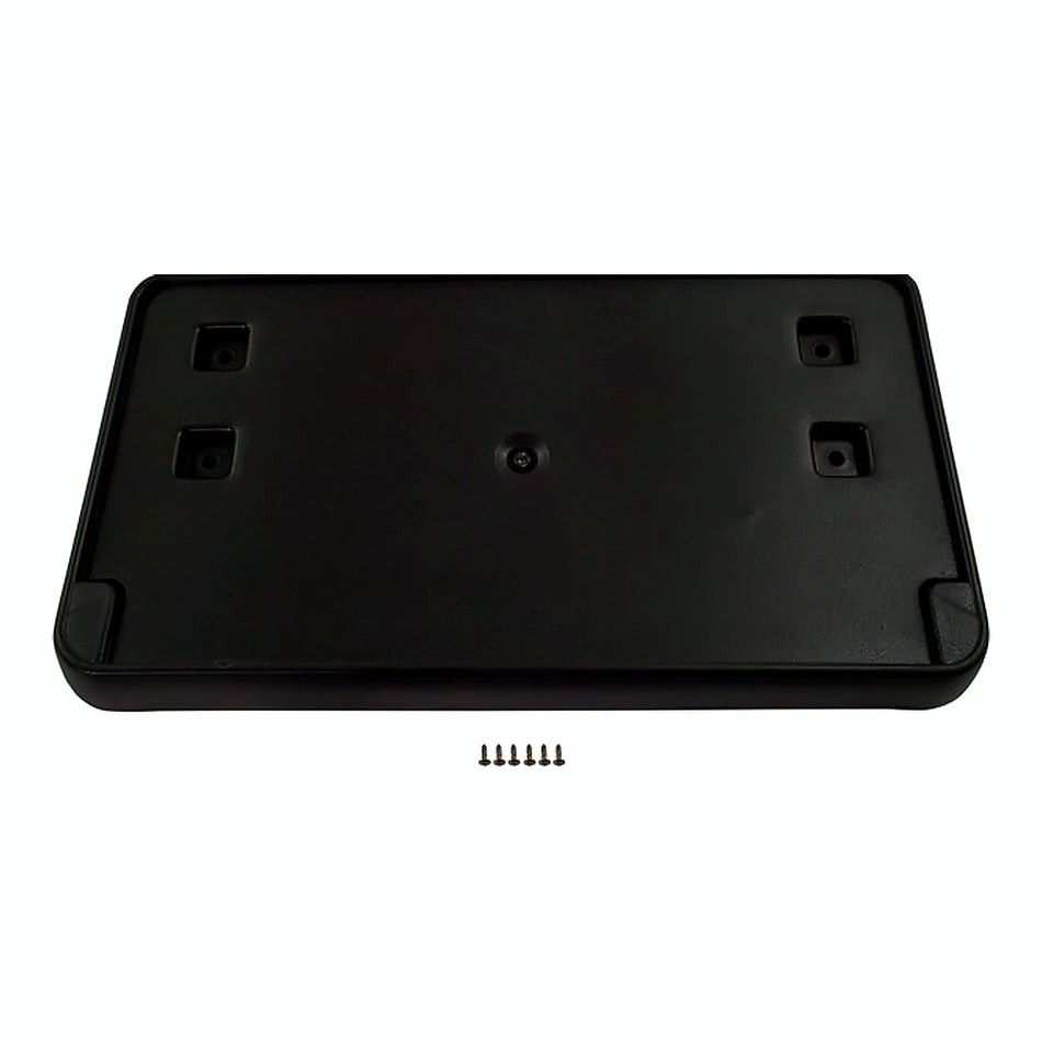 2019-2023 Jeep Cherokee License Plate Bracket Front With Mounting Hardware Exclude Traidriver Sideawk Model – Front View (CH1068155)