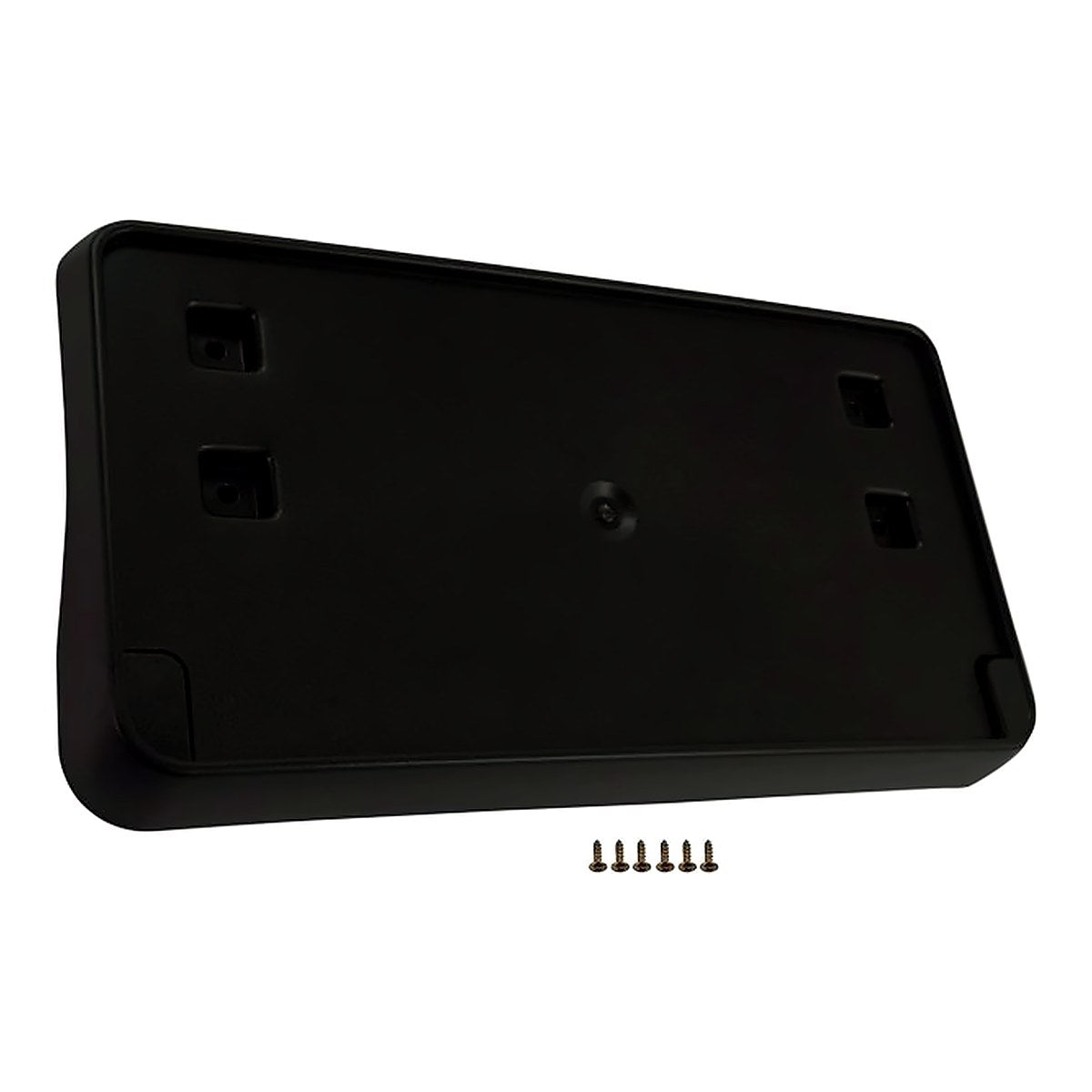 2019-2023 Jeep Cherokee License Plate Bracket Front With Mounting Hardware Exclude Traidriver Sideawk Model – Side View (CH1068155)