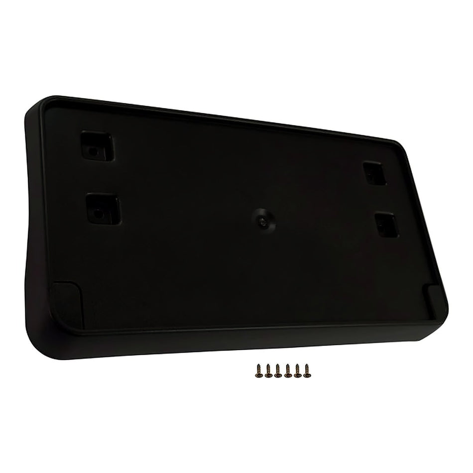 2019-2023 Jeep Cherokee License Plate Bracket Front With Mounting Hardware Exclude Traidriver Sideawk Model – Side View (CH1068155)