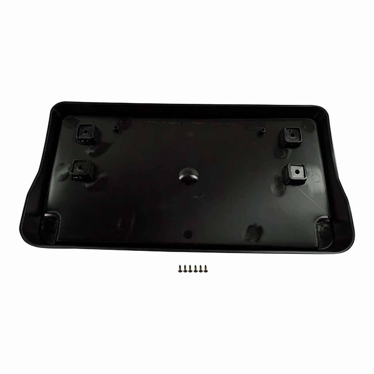 2019-2023 Jeep Cherokee License Plate Bracket Front With Mounting Hardware Exclude Traidriver Sideawk Model – Back View (CH1068155)
