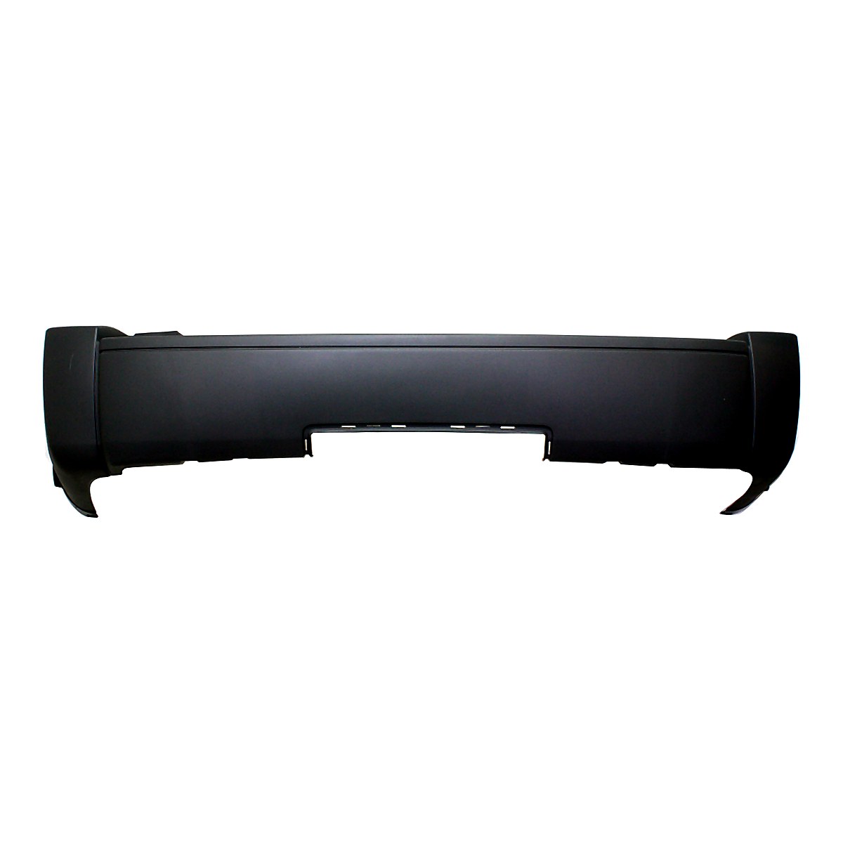 2007-2009 Dodge Nitro Bumper Rear Matte-Black With Trailer Hitch Hole_CH1100880