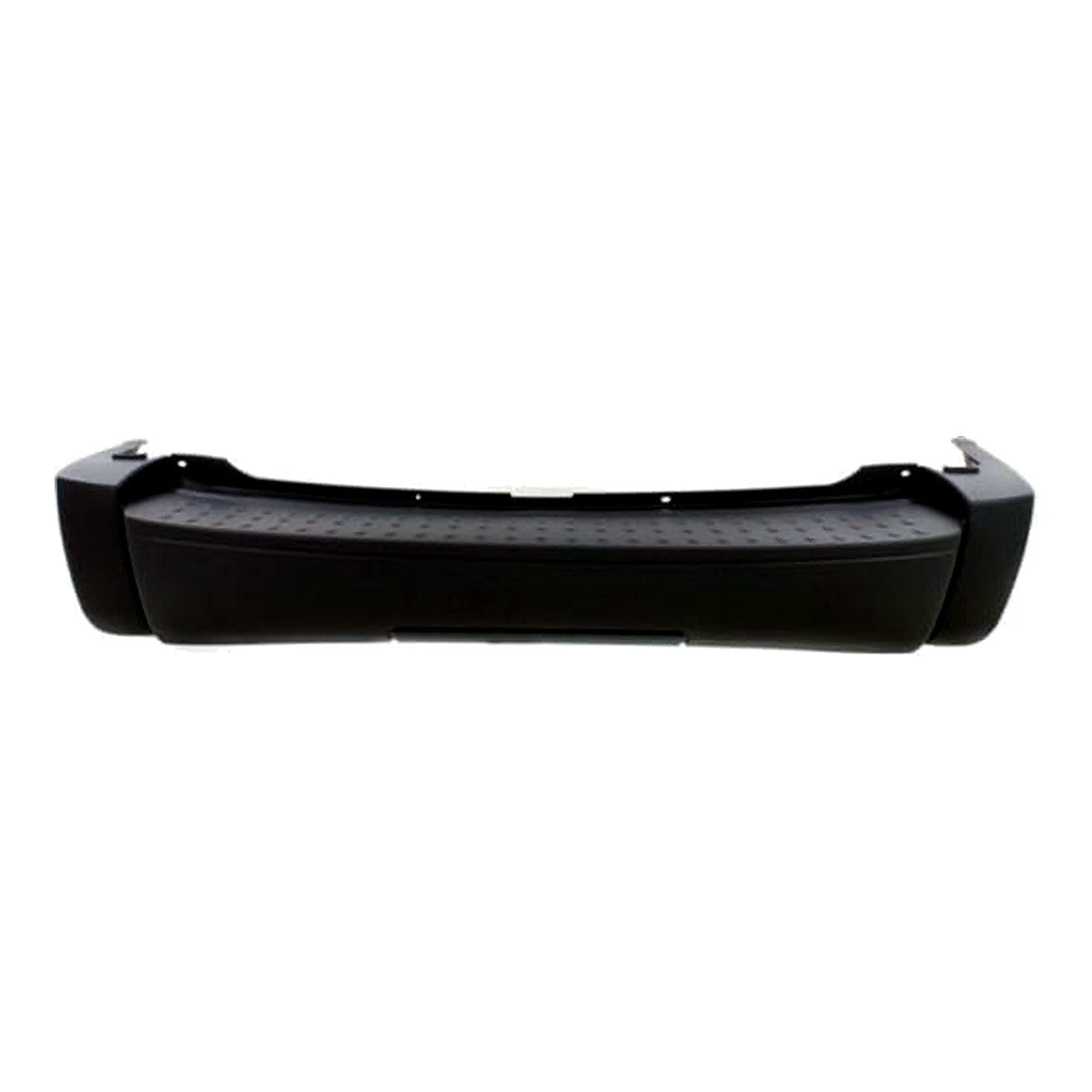 2007-2009 Dodge Nitro Bumper Rear Matte-Black Without Trailer Hitch Hole Without Sensor Hole_CH1100881