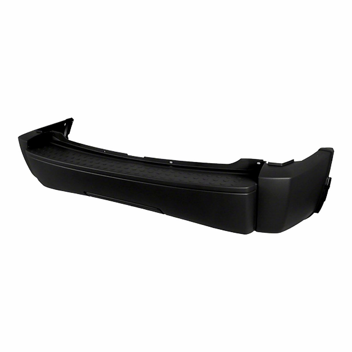 2007-2009 Dodge Nitro Bumper Rear Matte-Black Without Trailer Hitch Hole Without Sensor Hole_CH1100881-2