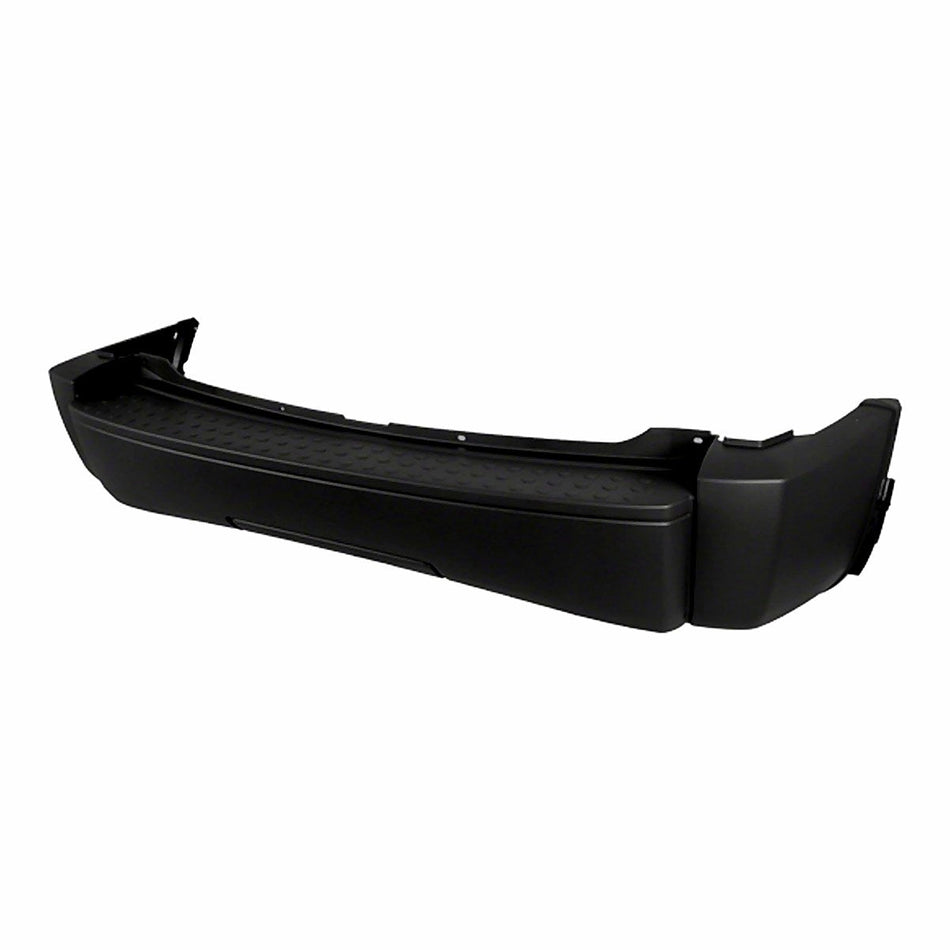 2007-2009 Dodge Nitro Bumper Rear Matte-Black Without Trailer Hitch Hole Without Sensor Hole_CH1100881-2