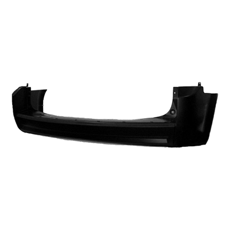 2008-2010 Dodge Caravan Bumper Rear Primed Without Sensor Hole_CH1100908-2