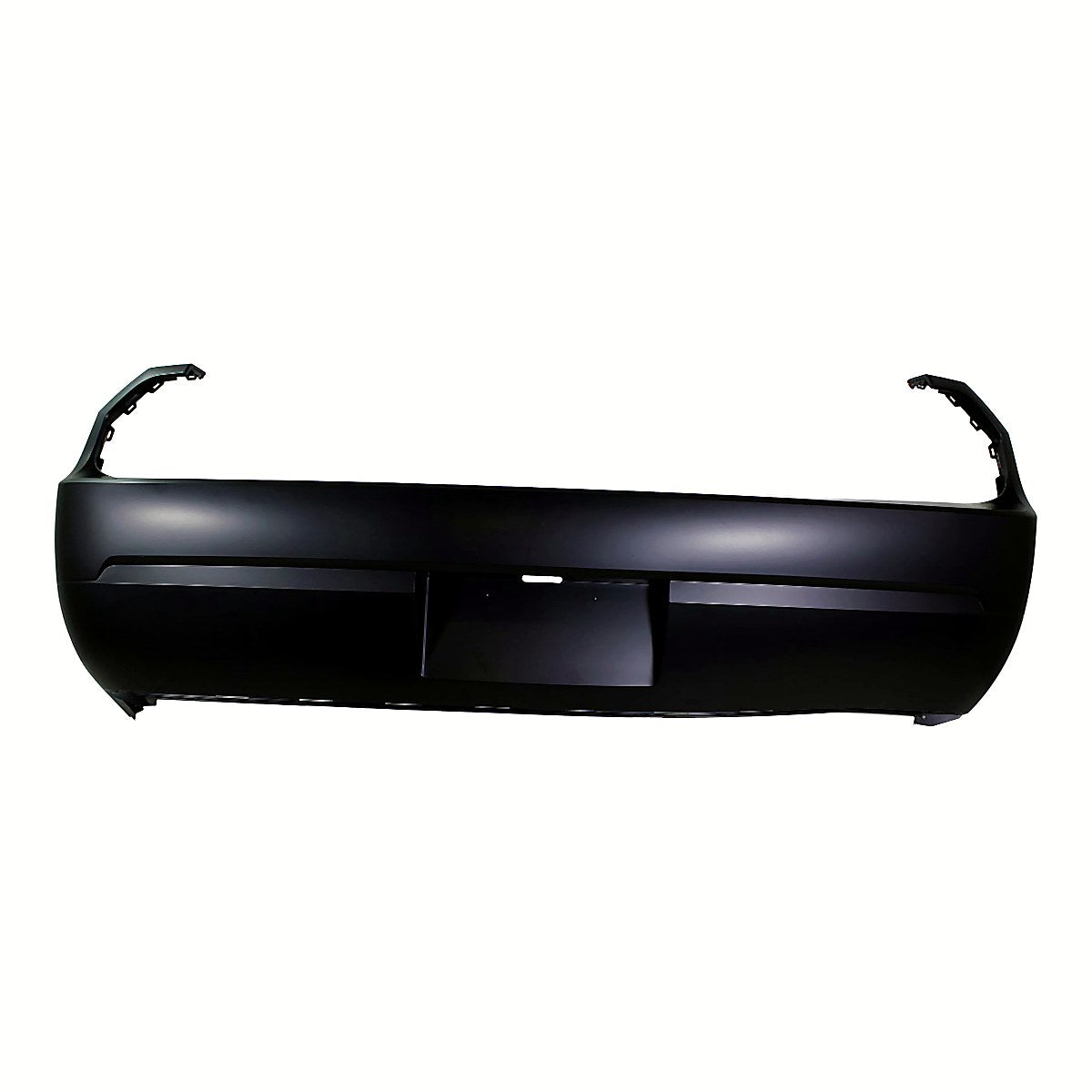 2008-2014 Dodge Challenger Bumper Rear Primed Without Sensor Hole_CH1100934