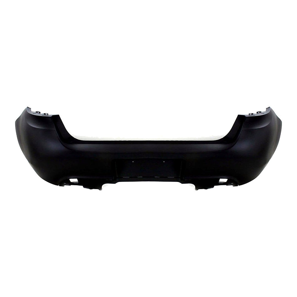2013-2016 Dodge Dart Bumper Rear Primed Without Sensor Hole_CH1100975
