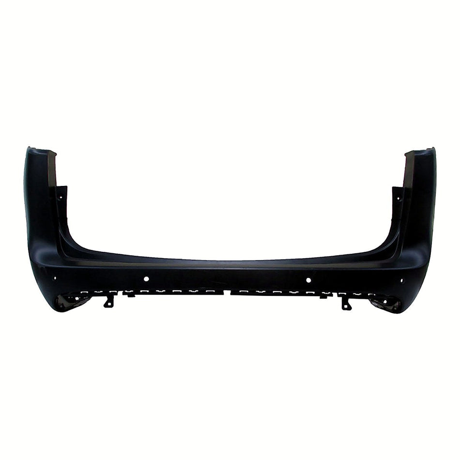 2017-2023 Chrysler Pacifica Bumper Rear Primed With 2 Parallel Park Assist Sensor / 4 Park Assist Sensor Exclude L/Lx( Use With Separate Lower)_CH1100A39