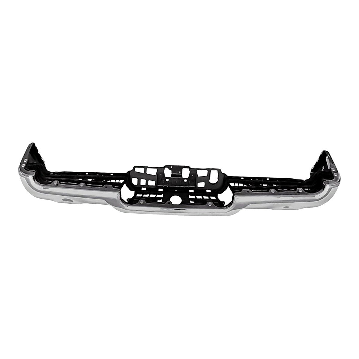 2019-2024 Ram 1500 Bumper Step Face Bar Rear Chrome With Dual Exhaust Exclude Rebel/ Trx_CH1102385