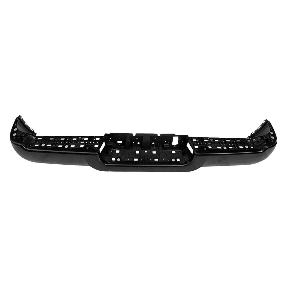 2019-2024 Ram 2500 Bumper Face Bar Rear Steel Exclude Power Wagon Model Ptd Black