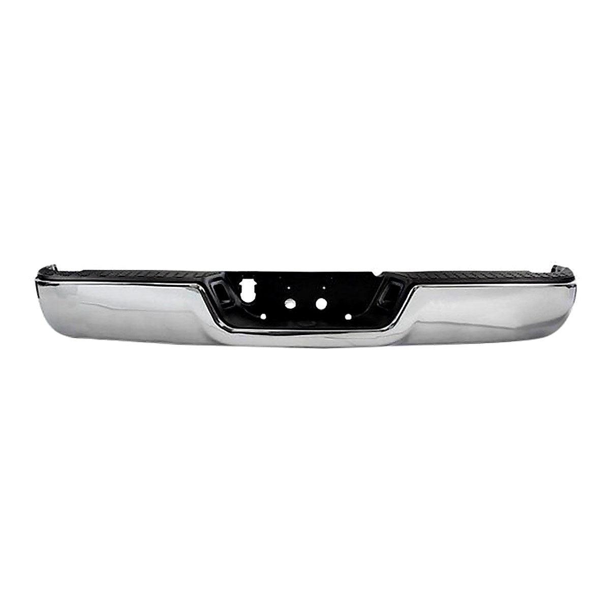 2009-2010 Dodge 1500 Bumper Rear Assy Chrome Without Sensor 1500 Without Dual Exhaust – CH1103117-2