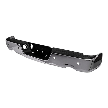 2009-2010 Dodge 1500 Bumper Rear Assy Chrome With Sensor For 1500 With Dual Exhaust Exclude Rebel – CH1103119-2