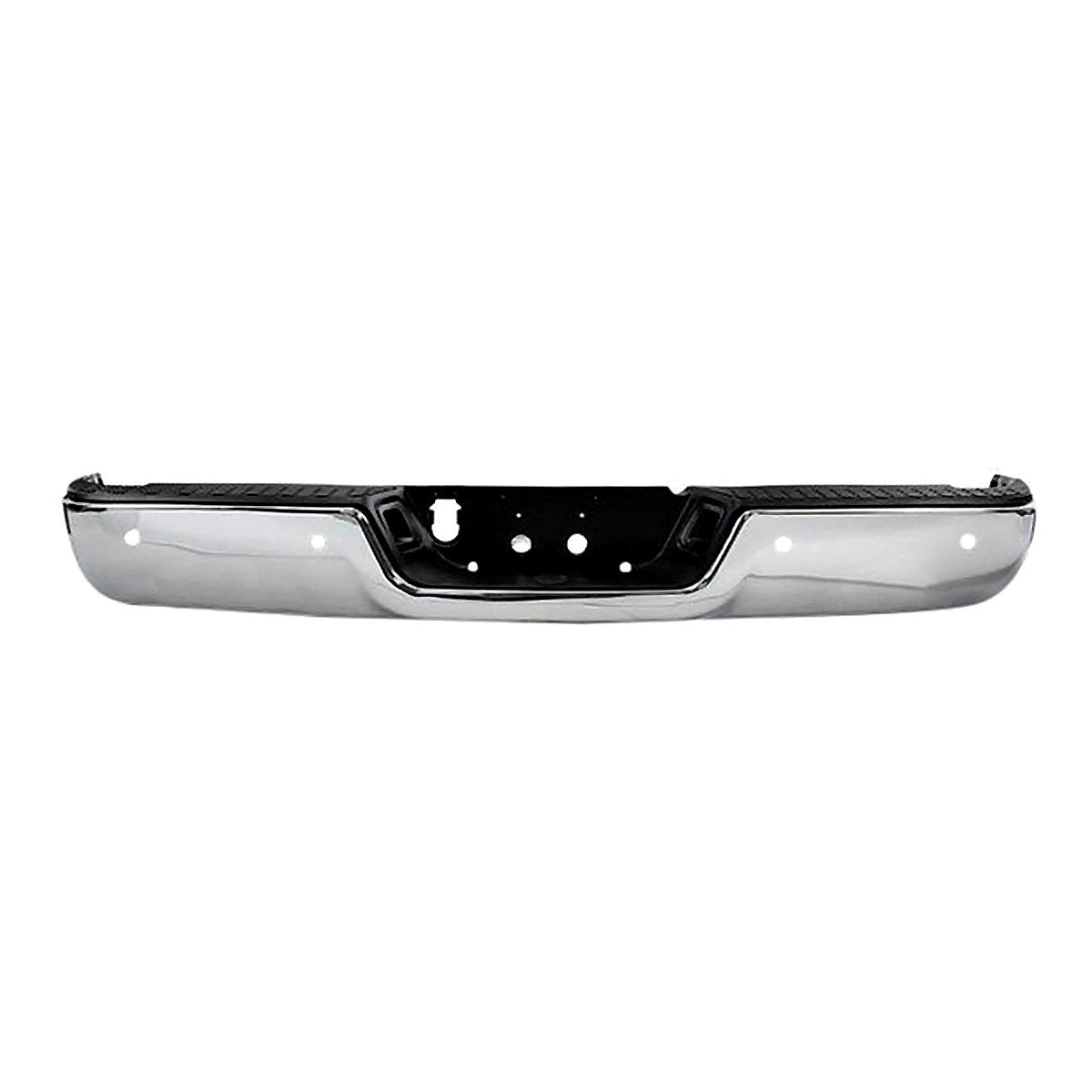 2009-2010 Dodge 1500 Bumper Rear Assy Chrome With Sensor For 1500 Models Without Dual Exhaust – CH1103122-2