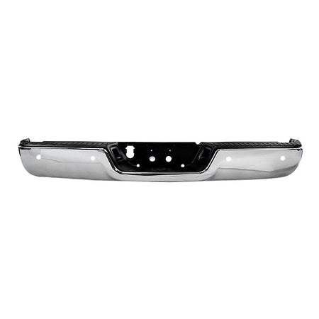 2009-2010 Dodge 1500 Bumper Rear Assy Chrome With Sensor For 1500 Models Without Dual Exhaust – CH1103122-2