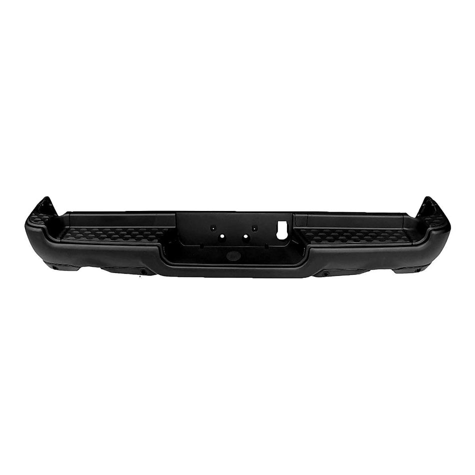 2019-2024 Ram 1500 Bumper Rear Assy Ptm Dual Exhaust With Sensor Without Advance Park Exclude Rebel/Trx_CH1103140