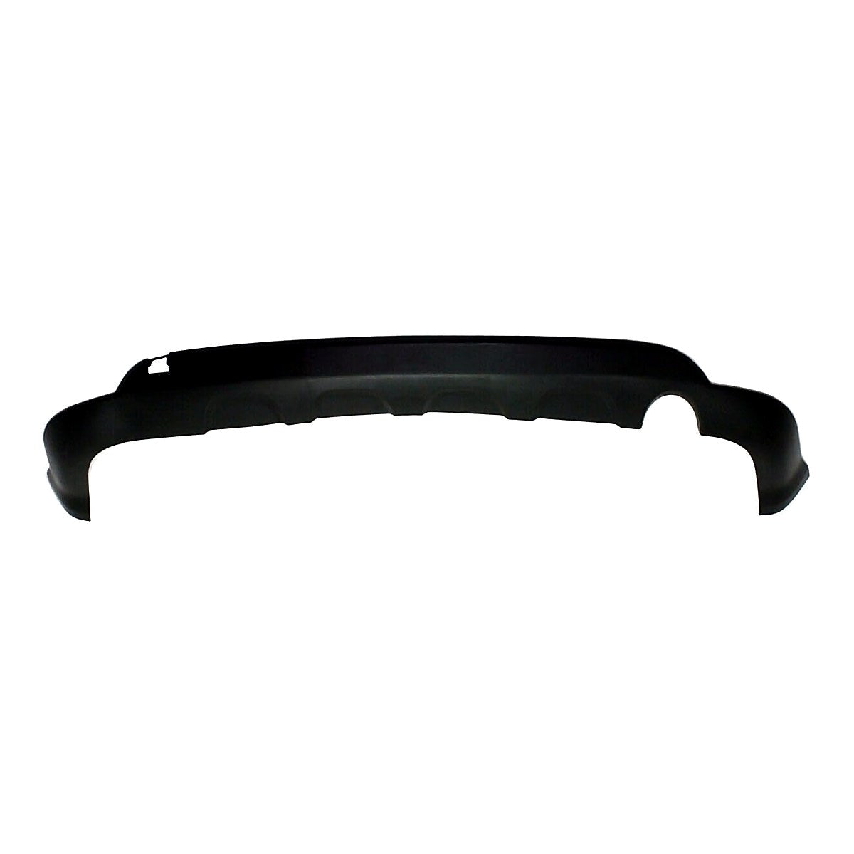 2011-2020 Dodge Journey Bumper Rear Lower Matte Black With Single Exhaust_CH1115106-2