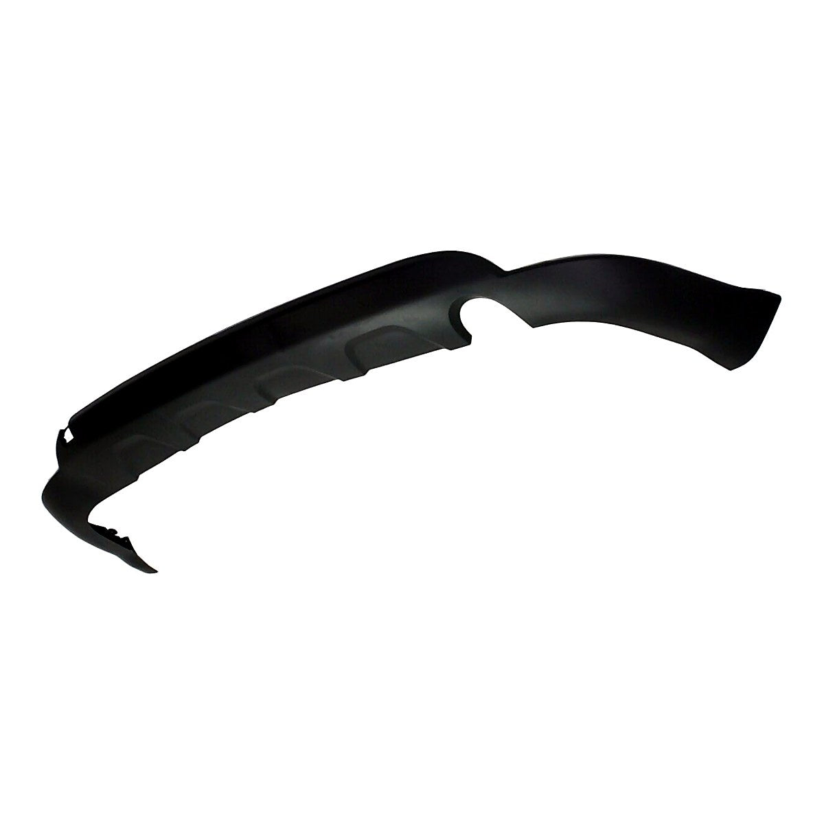 2011-2020 Dodge Journey Bumper Rear Lower Matte Black With Single Exhaust_CH1115106-3