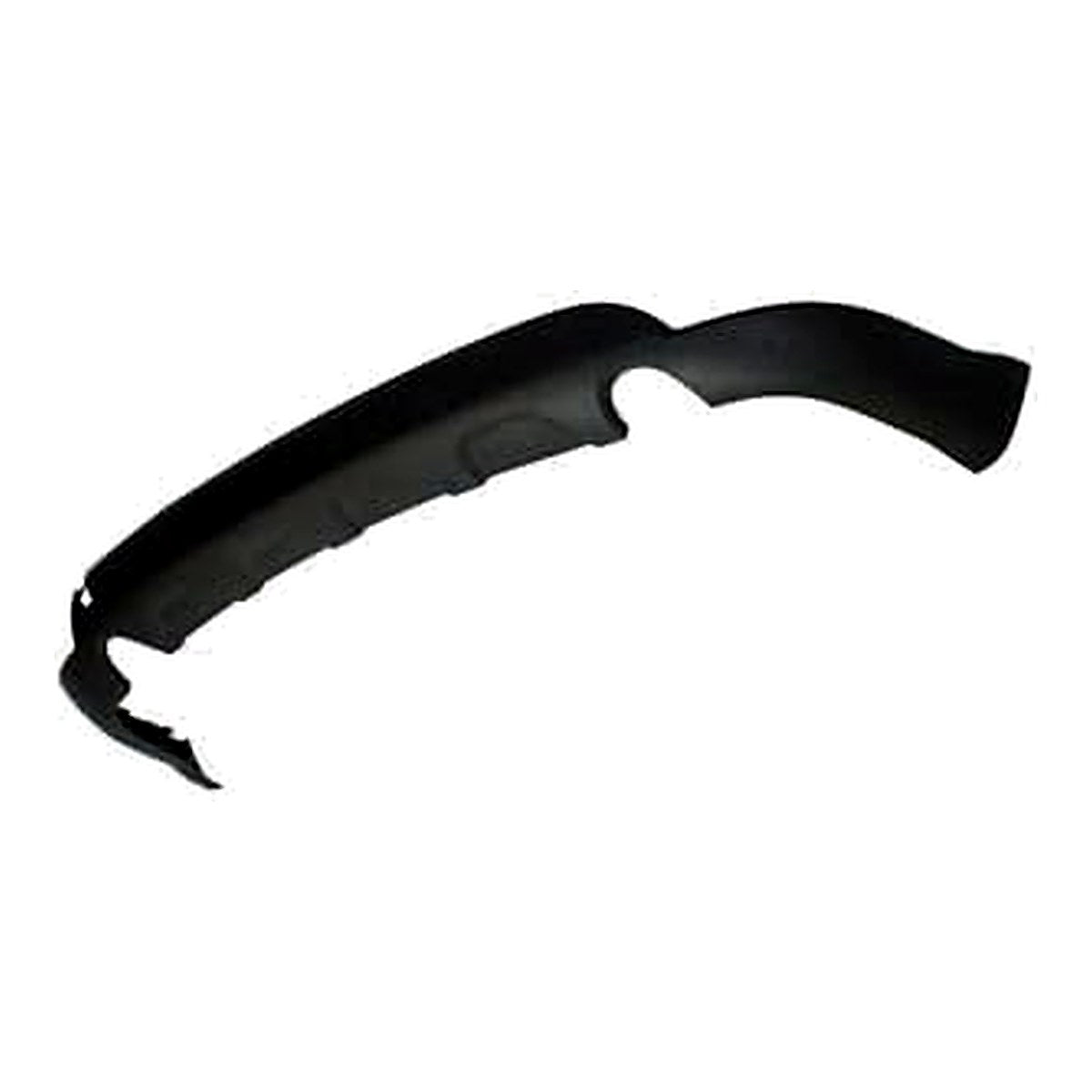 2011-2019 Dodge Journey Bumper Rear Lower Matte Black With Dual Exhaust_CH1115107-2