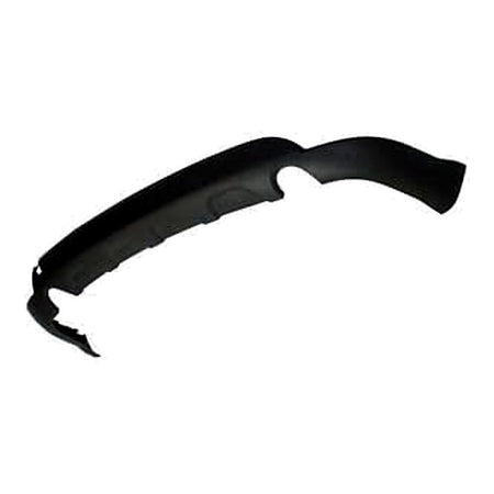 2011-2019 Dodge Journey Bumper Rear Lower Matte Black With Dual Exhaust_CH1115107-2