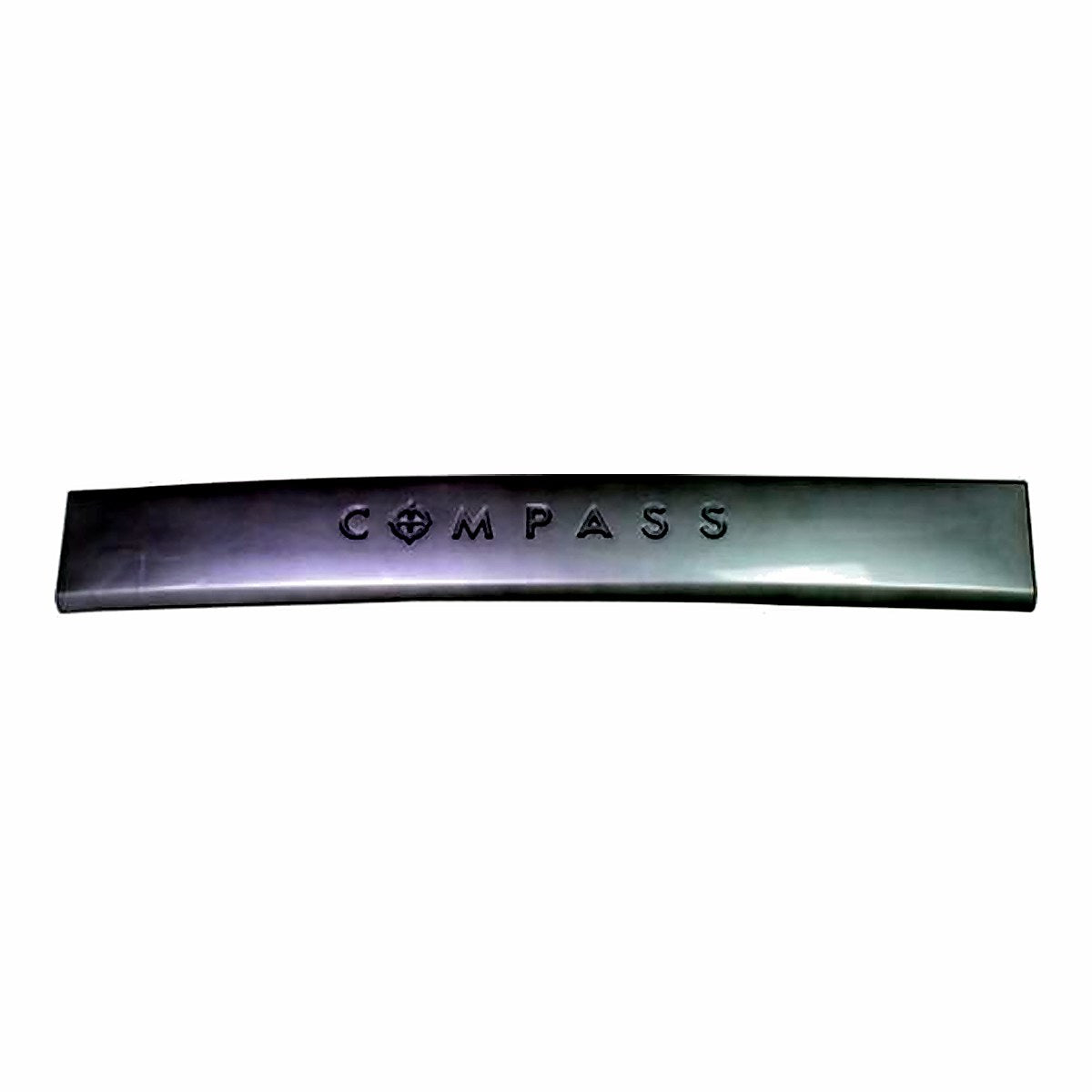 2007-2010 Jeep Compass Bumper Plate Rear Silver Without Logo Without Tow Hook Ho_CH1137100