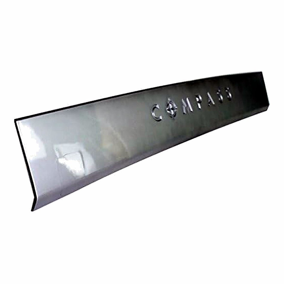 2007-2010 Jeep Compass Bumper Plate Rear Silver Without Logo Without Tow Hook Ho_CH1137100-2