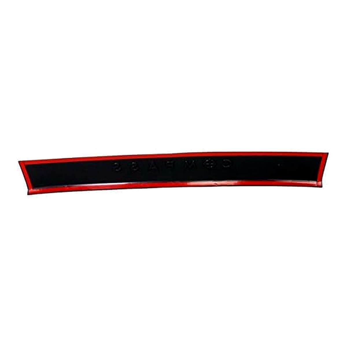 2007-2010 Jeep Compass Bumper Plate Rear Silver Without Logo Without Tow Hook Ho_CH1137100-5