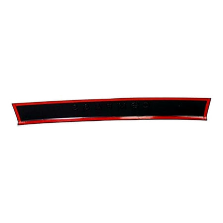 2007-2010 Jeep Compass Bumper Plate Rear Silver Without Logo Without Tow Hook Ho_CH1137100-5
